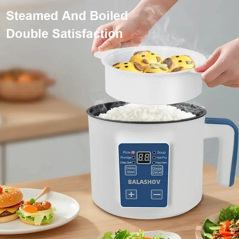 Electric Rice Cooker Double Layer Mini 220V EU Plug