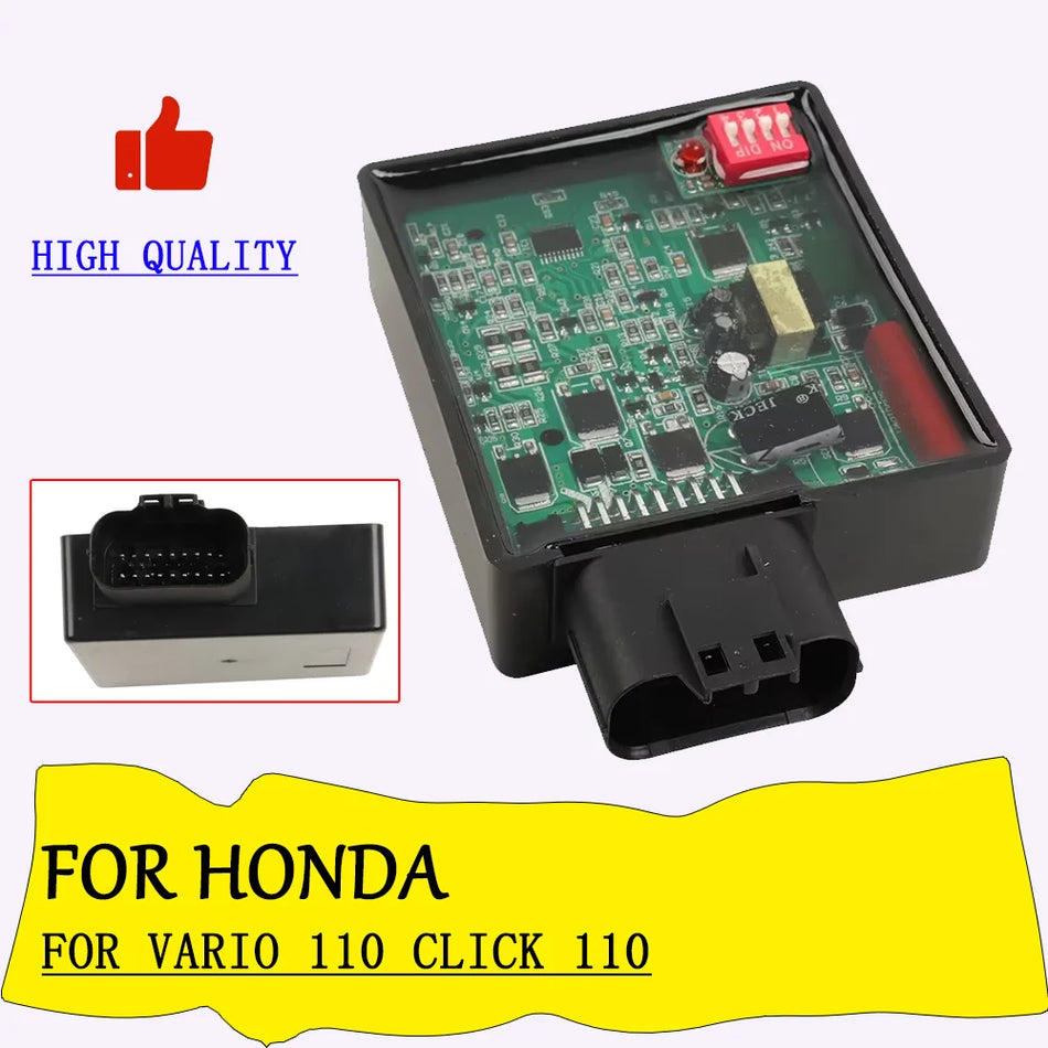 Honda Vario 110 Click 110 CDI Ignition Device Racing CDI Igniter with DIP Adjustable Speed Limit