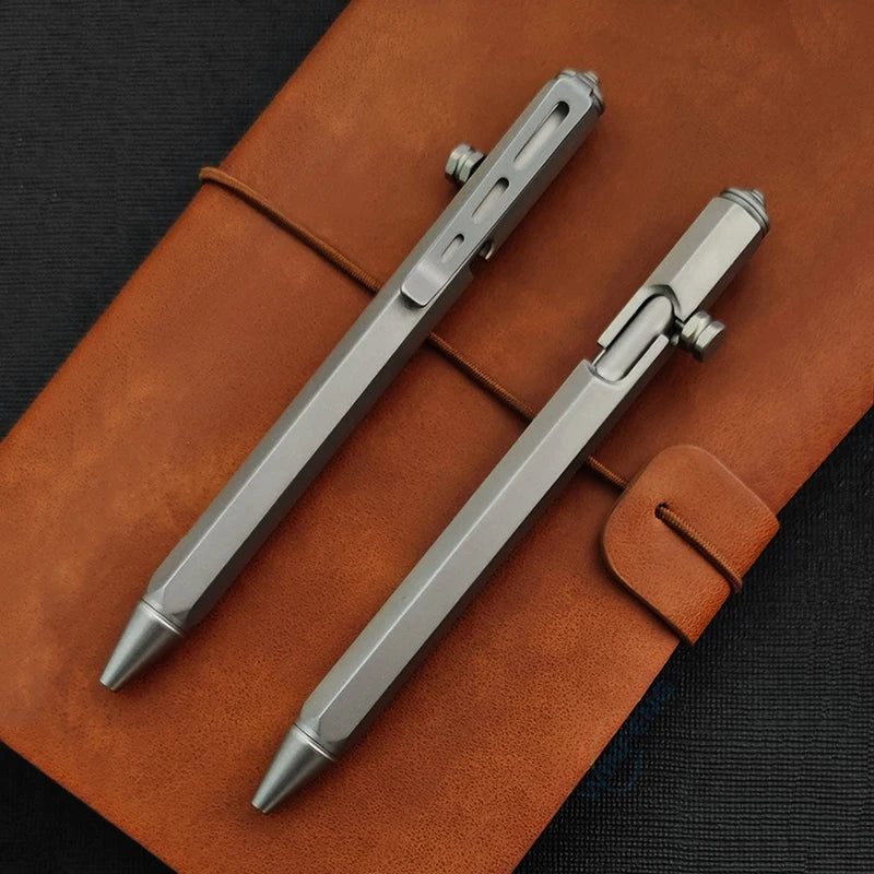 Multi-Functional Titanium Alloy Tactical Pen &ndash; Self Defense