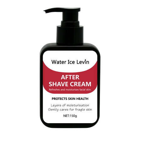 Water Ice Levin Men's Collagen After Shave Cream &ndash; Firming and Hydrating Formula 150g