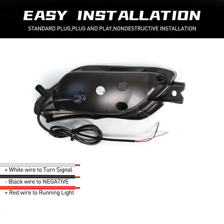LED Rear Bumper Reflector Light For Toyota Vios 2008 2009 2010 2011 2012 2013 Start-up Animation Warning Turn Signal Lamps 12V by InterCyprus Trading Ltd