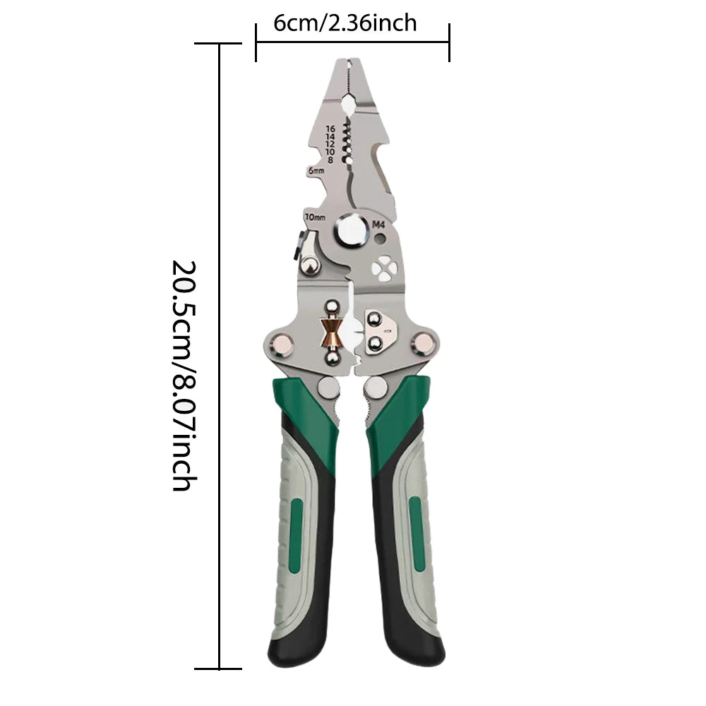 Foldable Wire Stripper Pliers &ndash; Durable Pulley Design 1pc wire stripper