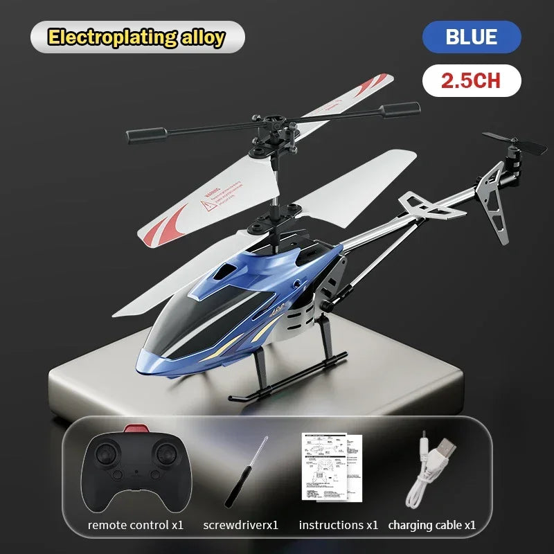 3.5Ch Rc Helicopter Alloy &ndash; App Controlled Flight Time 2.5CH blue alloy