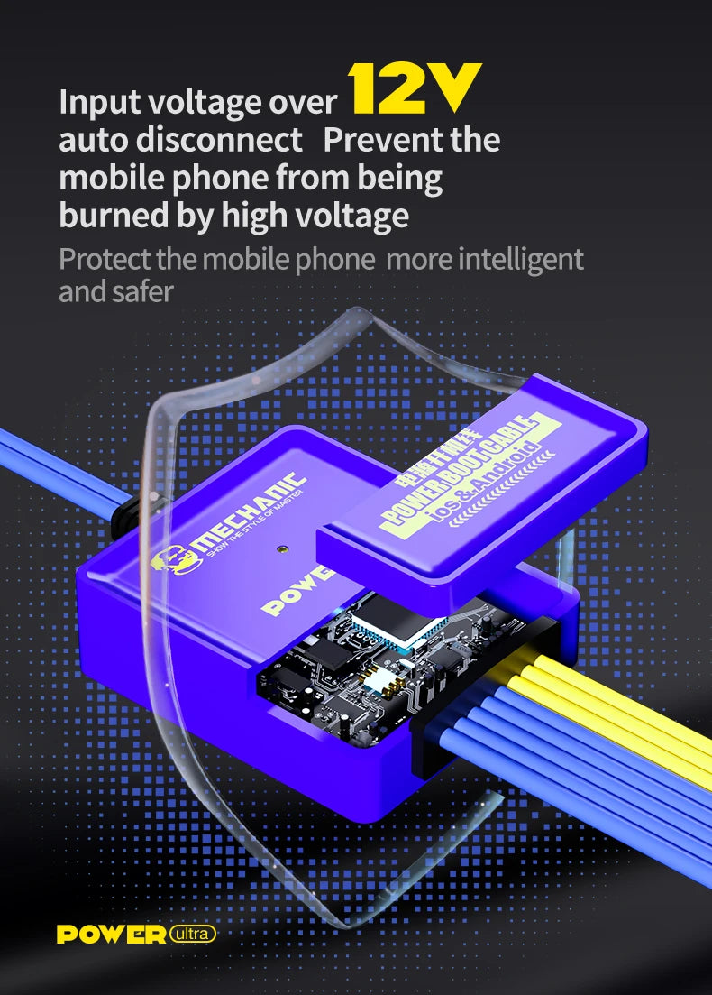 MECHANIC Power Ultra Test Cable &ndash; Durable Mobile Boot Line for iPhone and Android