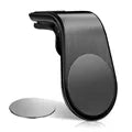 Magnetic Car Phone Holder for Audi - Compatible with A6, A4, S3, S4, Q3, Q5, Q7, TT Models - Premium Metal Stand Black no logo / For Audi