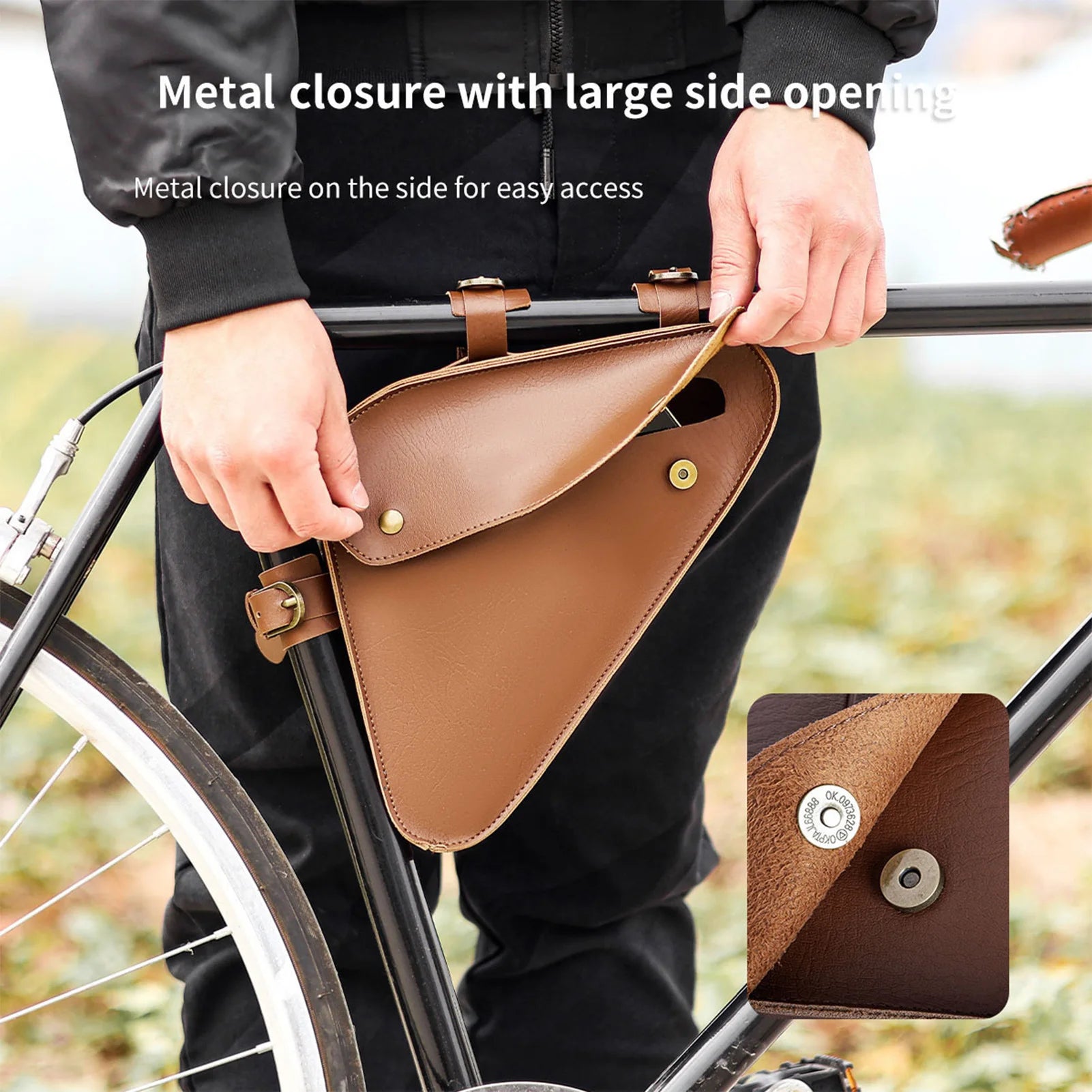 Bike Beam Triangle Bags &ndash; Large Capacity Frame Bag Pro