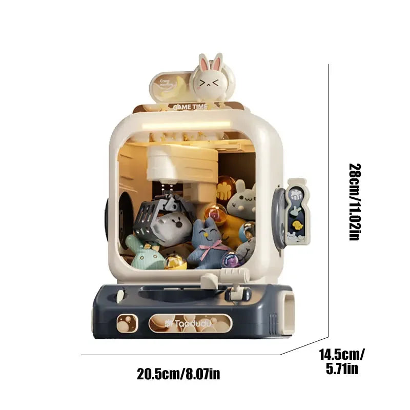 Claw Machine Toys &ndash; Adjustable Catch Doll Machine Music