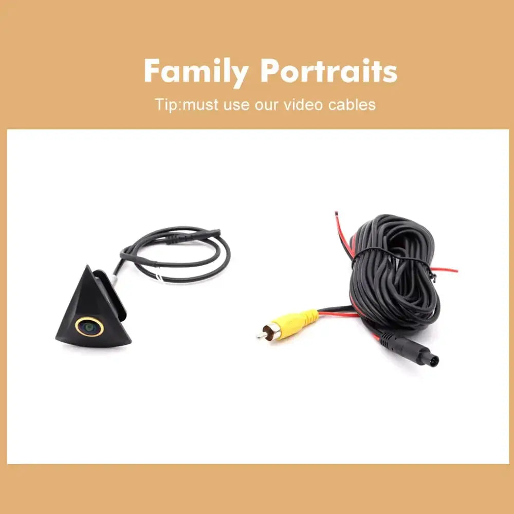 Car Front View Camera 1080P for VW GOLF Jetta Touareg Passat Polo Tiguan Bora Waterproof Wide Degree Logo Embedded For VW by InterCyprus Trading Ltd