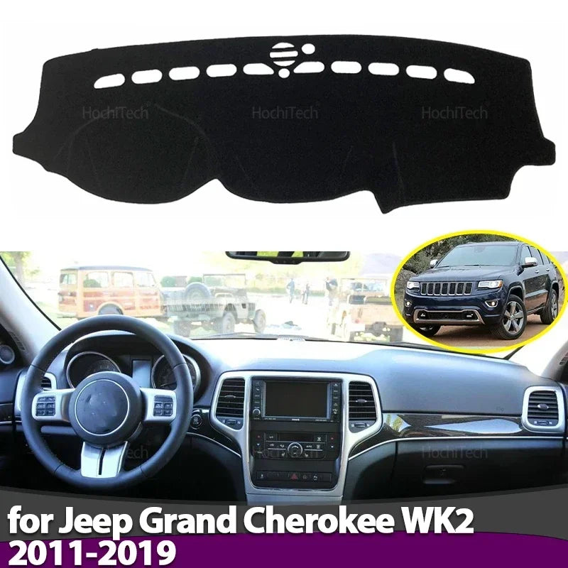 Kojelaudankansi liukumaton pehmeä Jeep Grand Cherokee WK2 2011-2019