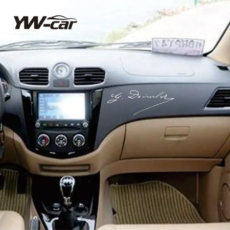 Mercedes Benz Dashboard Sticker Set - 2 Pcs Interior Vinyl Decals for C E S GLS M R A SL V GLC CLA Models