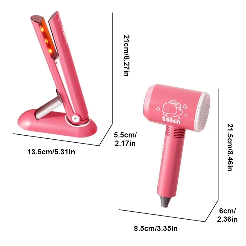 Girls Beauty Salon &ndash; Realistic Pretend Hair Styling Kit
