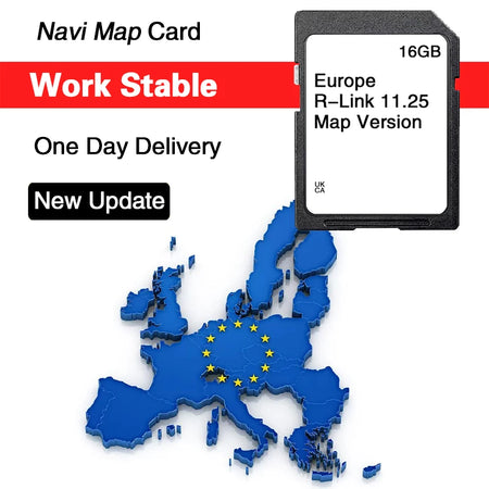 Carminat R-Link 11.25 &ndash; 2024 Europe UK Maps SD Card