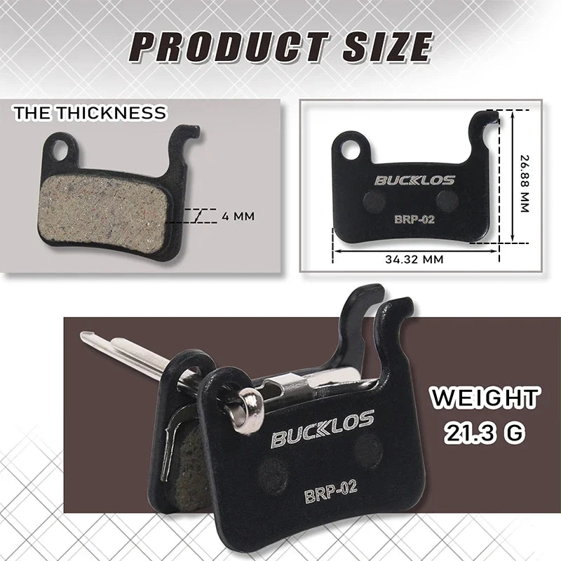 BUCKLOS SHIMANO A01S Brake Pads &ndash; High Performance