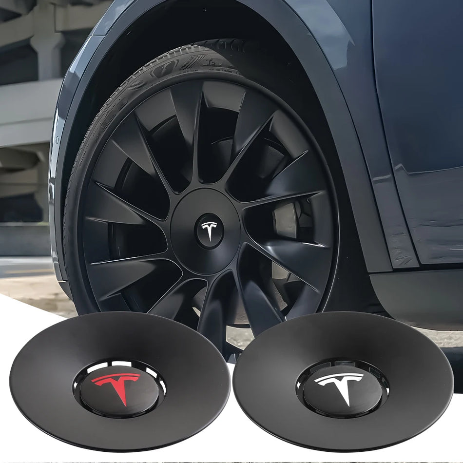 Capa de Jantes 4pcs para Tesla Model Y 2021-2023 Tampas Centrais de Roda