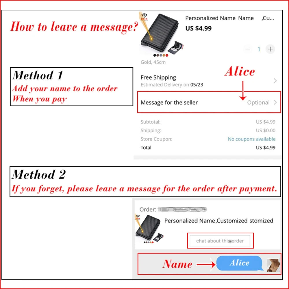 Personalised Classic Short Wallet with Coin Pocket for Men