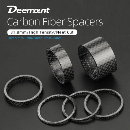 DEEMOUNT Carbon Spacers &ndash; Lightweight and Durable Handlebar Rise Adjusters
