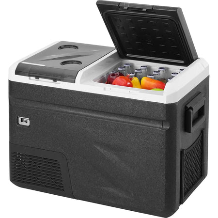 36L Portable Car Refrigerator Ice Making Dual Zone