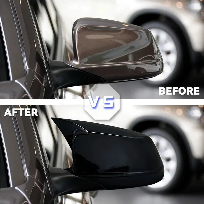 1 Pair Car Rearview Mirror Side Mirror Cap Rear For BMW 5 Series F10 F11 F18 Pre-Lci 2011 2012 2013 by InterCyprus Trading Ltd