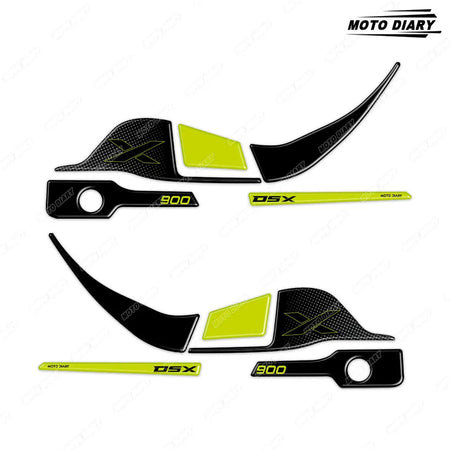 For VOGE Valico DS900X Handguard Shield Stickers &ndash; Durable Motorcycle Protection B