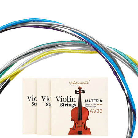 Astonvilla 4/4 Violin Strings E-A-D-G &ndash; High Quality Core