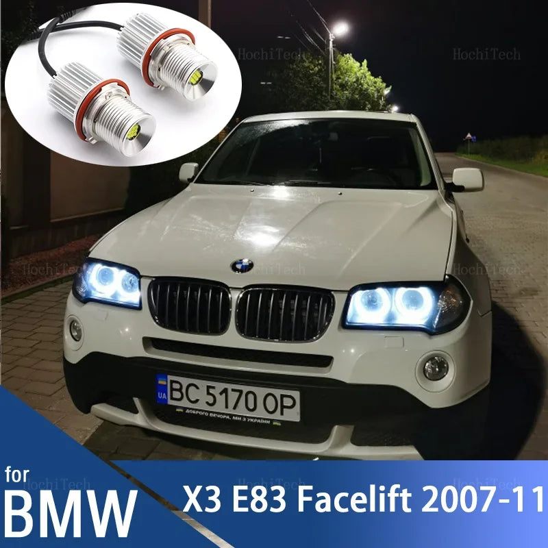 Λάμπες LED 90W Angel Eye για BMW E83 X3 2007-2011