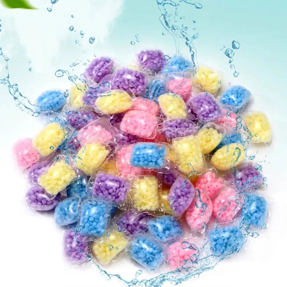 100Pcs Laundry Scent Booster Beads Anti Static Fragrance
