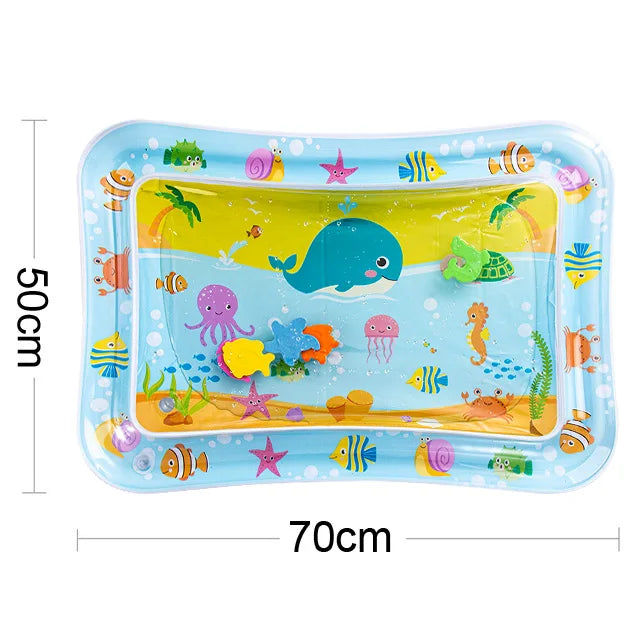 Inflatable Baby Water Play Mat for Tummy Time 1PCS 1