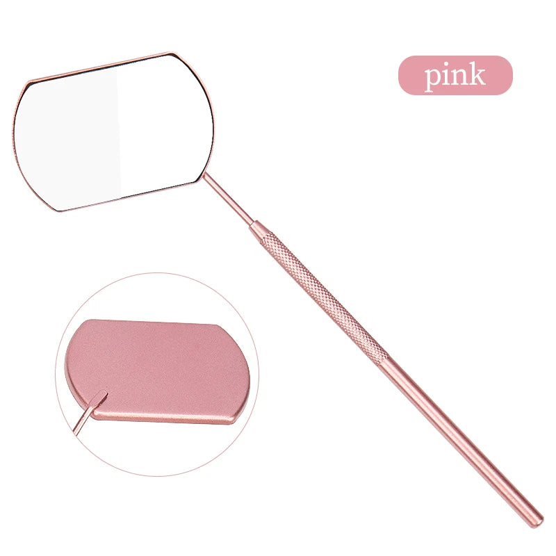 Eyelash Extension Checking Mirror with Long Handle AA236-01