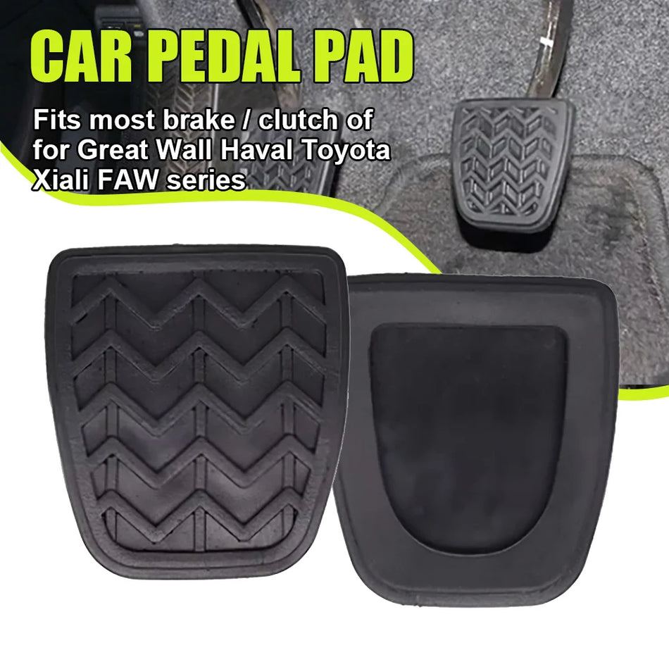 Pohodlné kryty pedálov brzdy a spojky z vysoko elastickej gumy pre Haval H6 a Toyota Camry