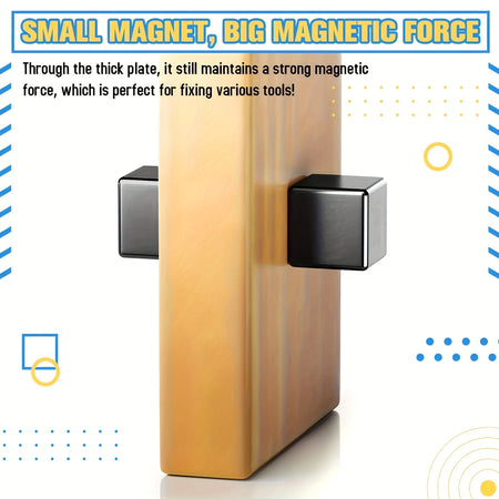 Powerful Square Magnets for Home &amp; Office Use