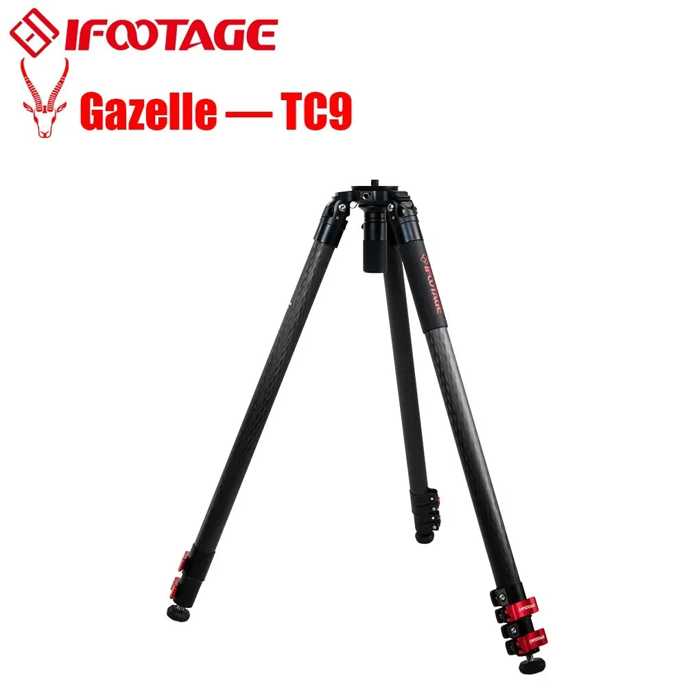 IFOOTAGE Gazelle TC9 Carbon Camera Tripod &ndash; 65 Inch Reach TC9