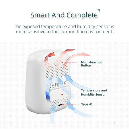 Portable WIFI Air Quality Tester &ndash; App Control PM2-5 CO2