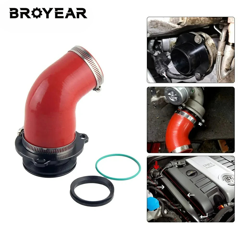 Aluminum Turbo Muffler Delete Pipe For VW Audi Seat K04 Ea113 by InterCyprus Trading Ltd