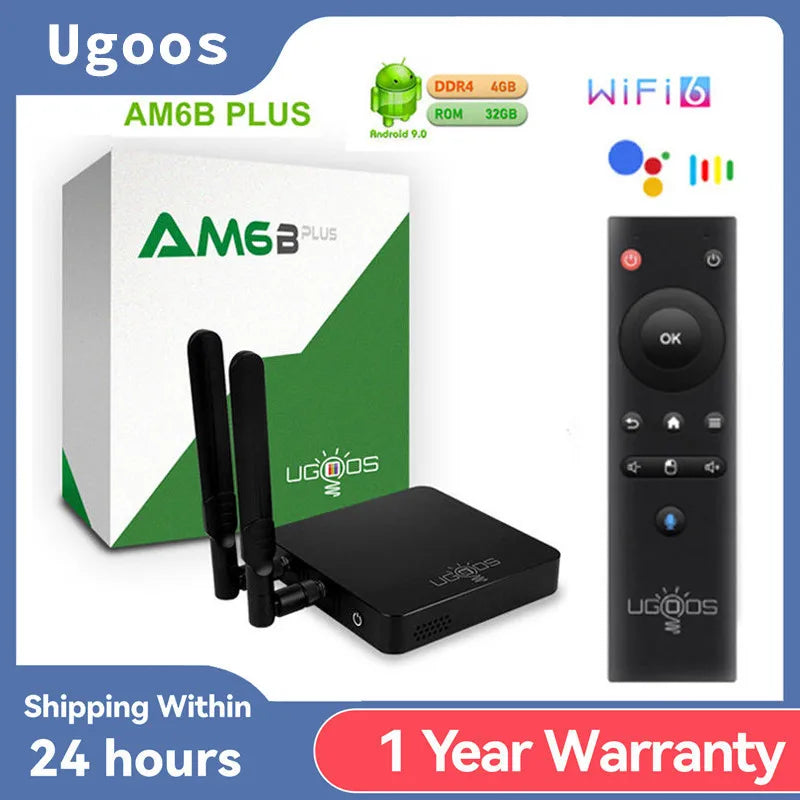 Android TV Box With 4GB RAM 32GB Storage Amlogic S922X-J 4K Media Player