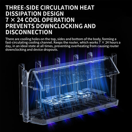 Xiaomi Mijia Router BE7000 - Ultra Fast Tri Band WiFi Mesh