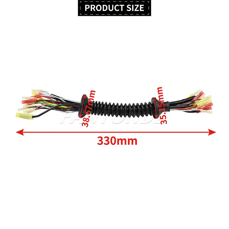 Tailgate Wiring Harness Repair Kit For Fiat 500 2007-2015