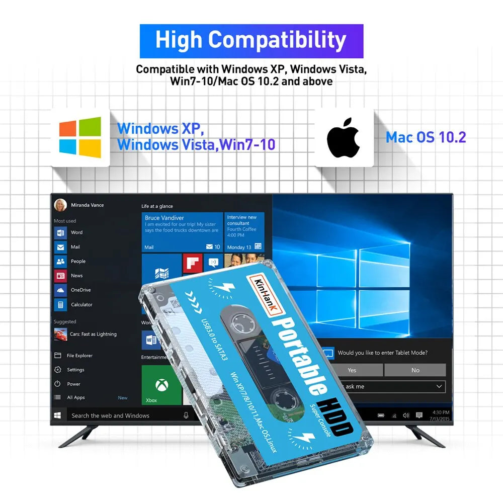 KINHANK Super Console 500G &ndash; Over 100000 Pre-Loaded Video Games