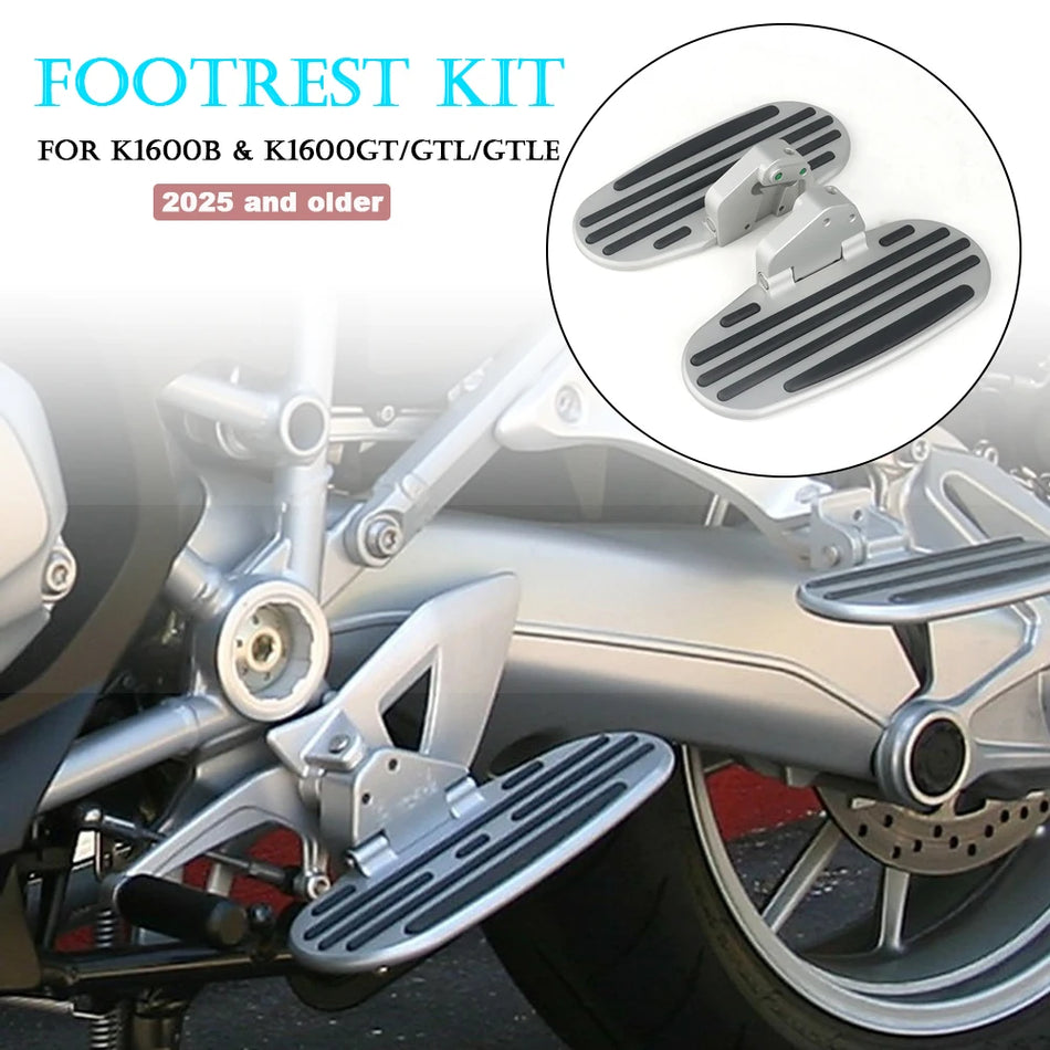 Motosikla kāju balstu pedāļu komplekts BMW K1600GTL, K1600GT, K1600GTLE, K1600B