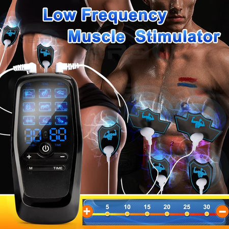 TENS Muscle Stimulator EMS Massager &ndash; Neck Back Therapy