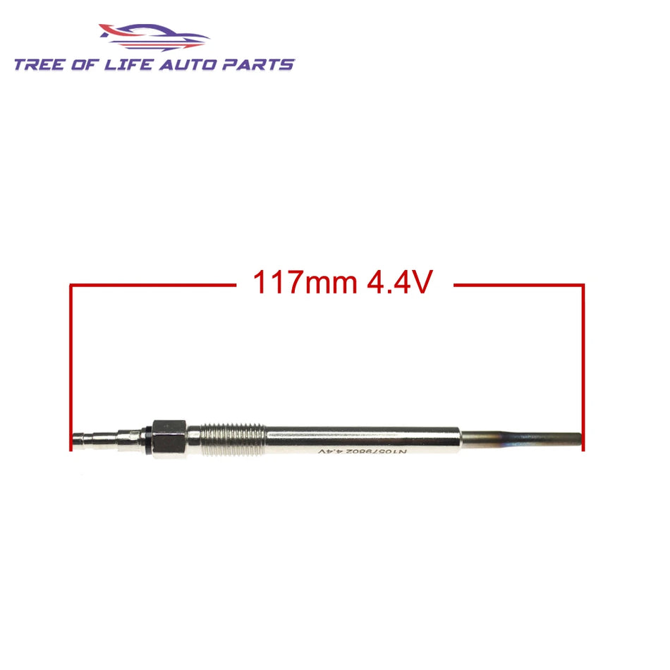 Jeu de bougies de préchauffage pour Seat Altea XL 2.0 TDI Dual Core N10579802 remplacements de préchauffeur diesel en 4 pièces