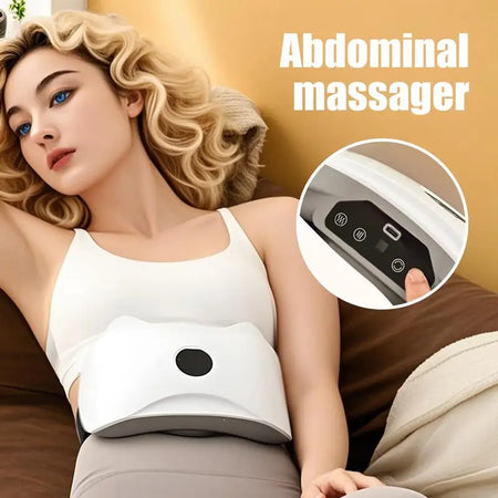 Wireless Abdominal Massager with Dual Massage Modes for Muscle Relief