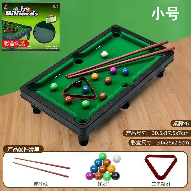 Mini Tabletop Pool Set &ndash; Family Fun And Interaction Small