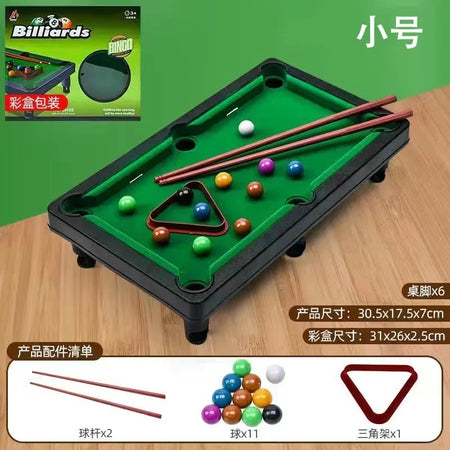 Mini Tabletop Pool Set &ndash; Family Fun And Interaction Small