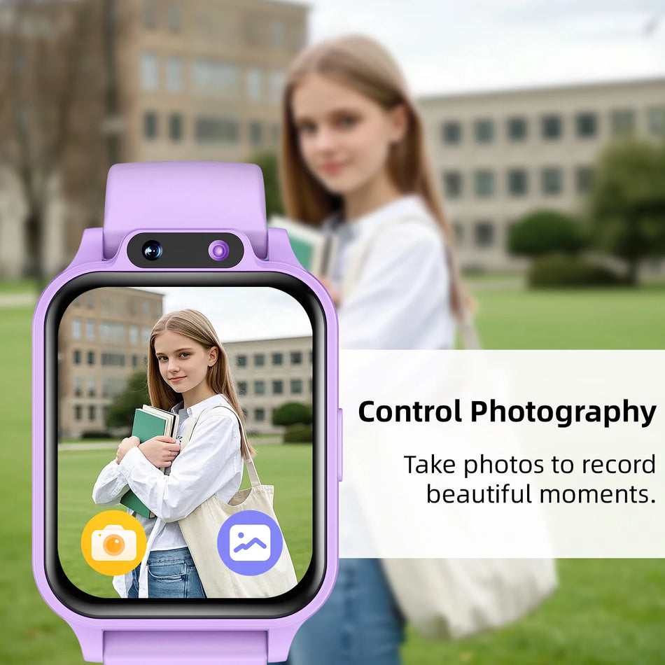Kids Smartwatch with HD Camera and Flashlight, 18 Games, Stopwatch
