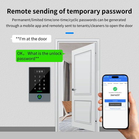 TTLOCK K3D &ndash; 3-in-1 Biometric Doorbell With Facial