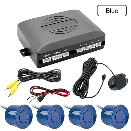 AHD Car Video Parking Sensor With Backup Monitor And Reverse Warning Display by InterCyprus Trading Ltd