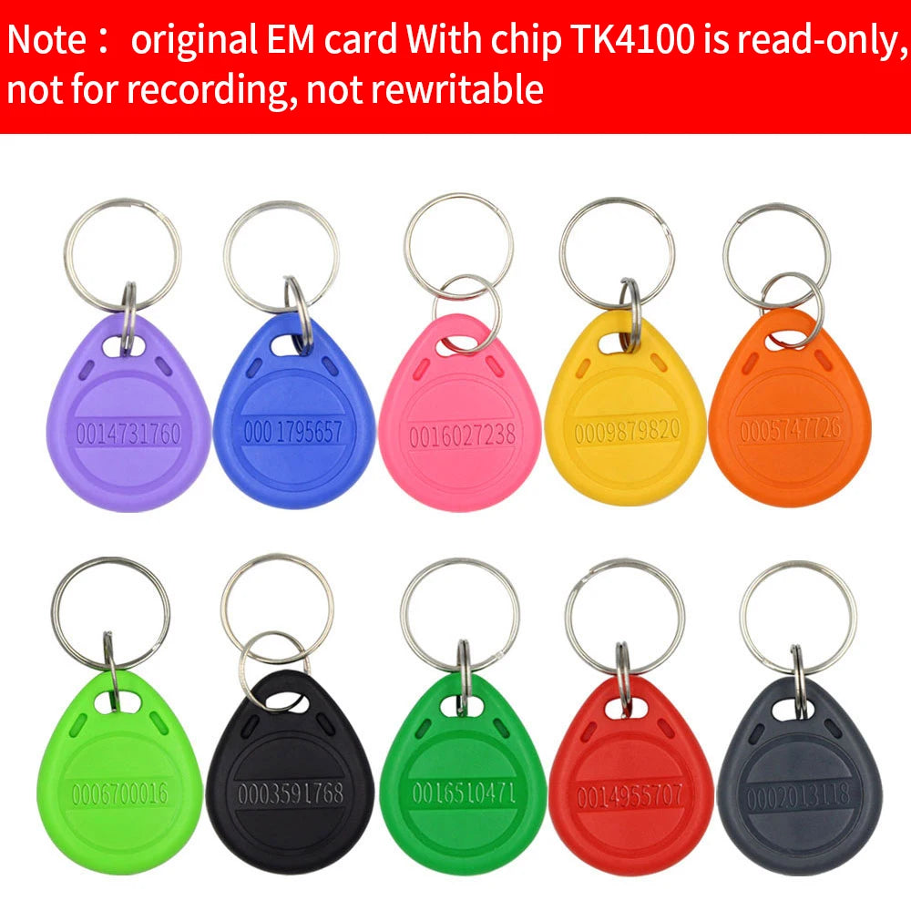 TK4100 125kHz RFID Keychain Card Tag &ndash; Access Control Ready