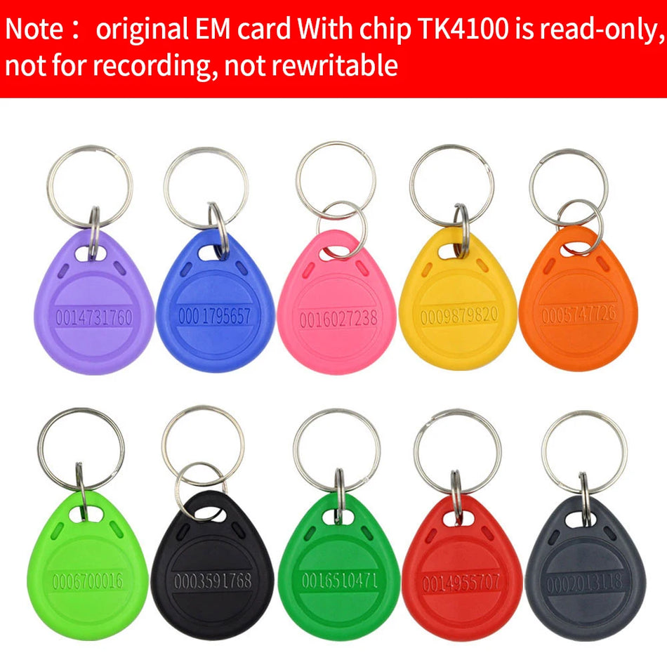 TK4100 125kHz RFID Keychain Card Tag &ndash; Access Control Ready