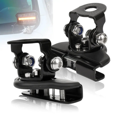 LED Work Light Mount Bracket Clamp Holder for Off Road SUV ATV 4WD Universal 4x4 Auto Accessories Spotlight Bracket by InterCyprus Trading Ltd