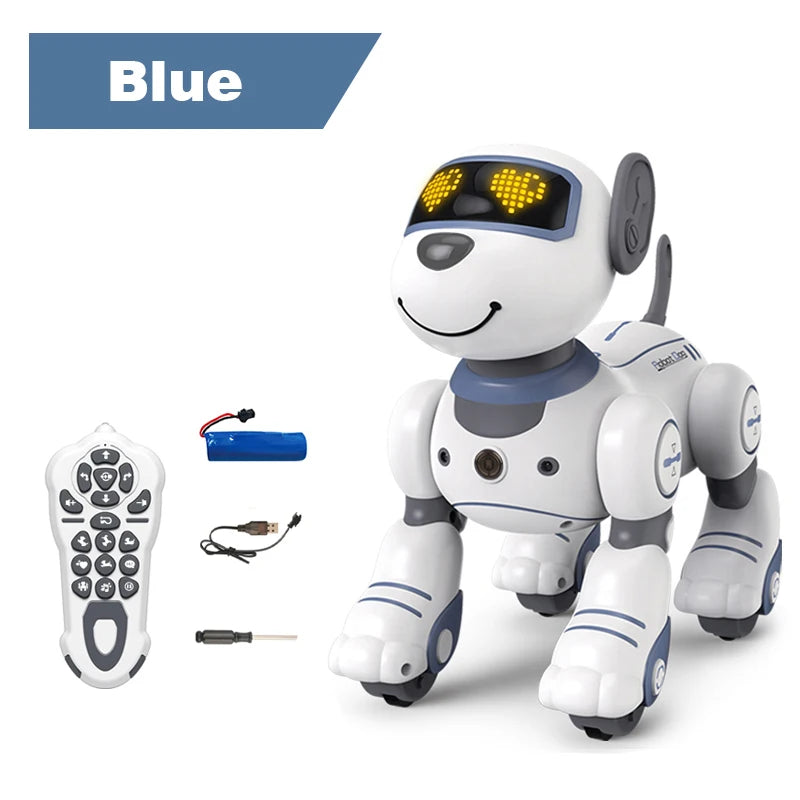 Remote Control Robot Dog &ndash; Smart Dancing Companion Toy White